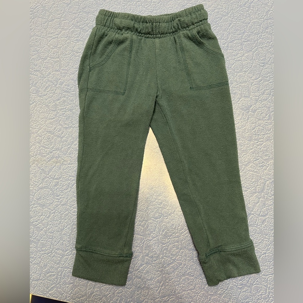 Cat & Jack Green Joggers Relaxed Fit Casual